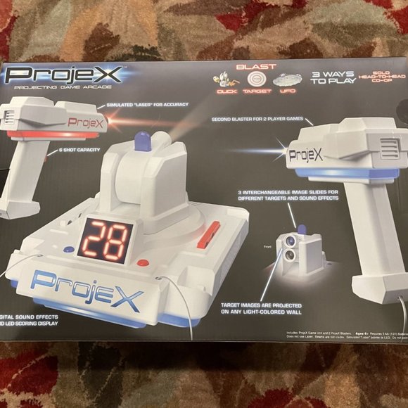 ProjeX Image Projecting Arcade Game Digital Sound Effects & Led Scoring Display - Picture 2 of 3